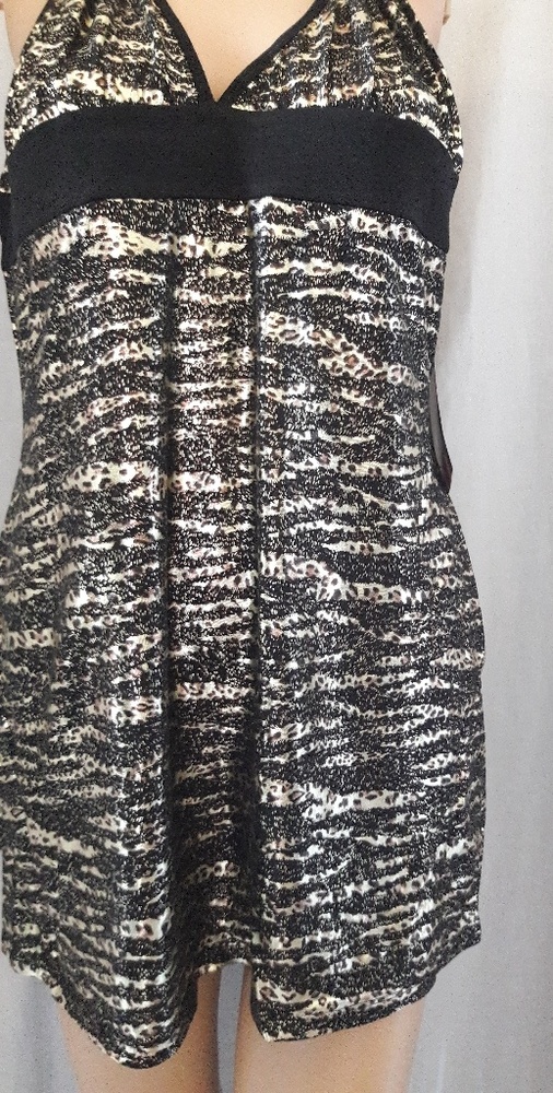 Halter Neck Mini Dress Club Wear